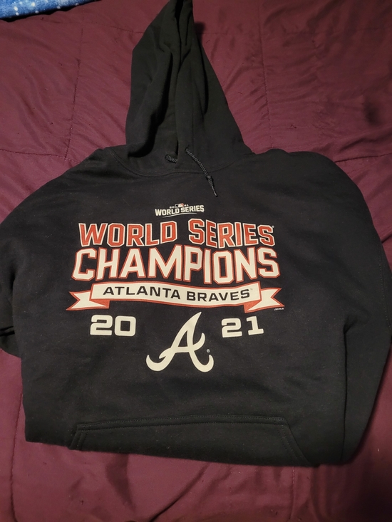 Other - Atlanta Braves 2021 World Series Champions Black Hoodie